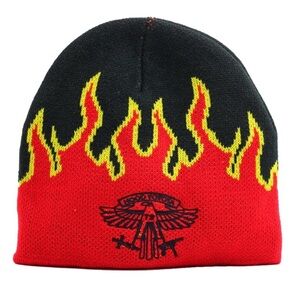 Travis Scott Hood Toyota Flame Design Beanie Hat